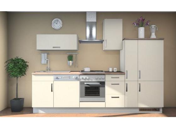 Küchenblock Lara 310 cm Magnolie/eiche Dekor - Eichefarben/Magnolie, MODERN, Holzwerkstoff (310cm) - Vertico Küchenblock Lara 310 cm Magnolie/eiche Dekor - Eichefarben/Magnolie, MODERN, Holzwerkstoff (310cm) - Vertico