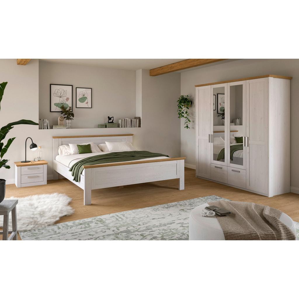 Schlafzimmer Verona Lärchefarben/Eiche D. 3-Teilig