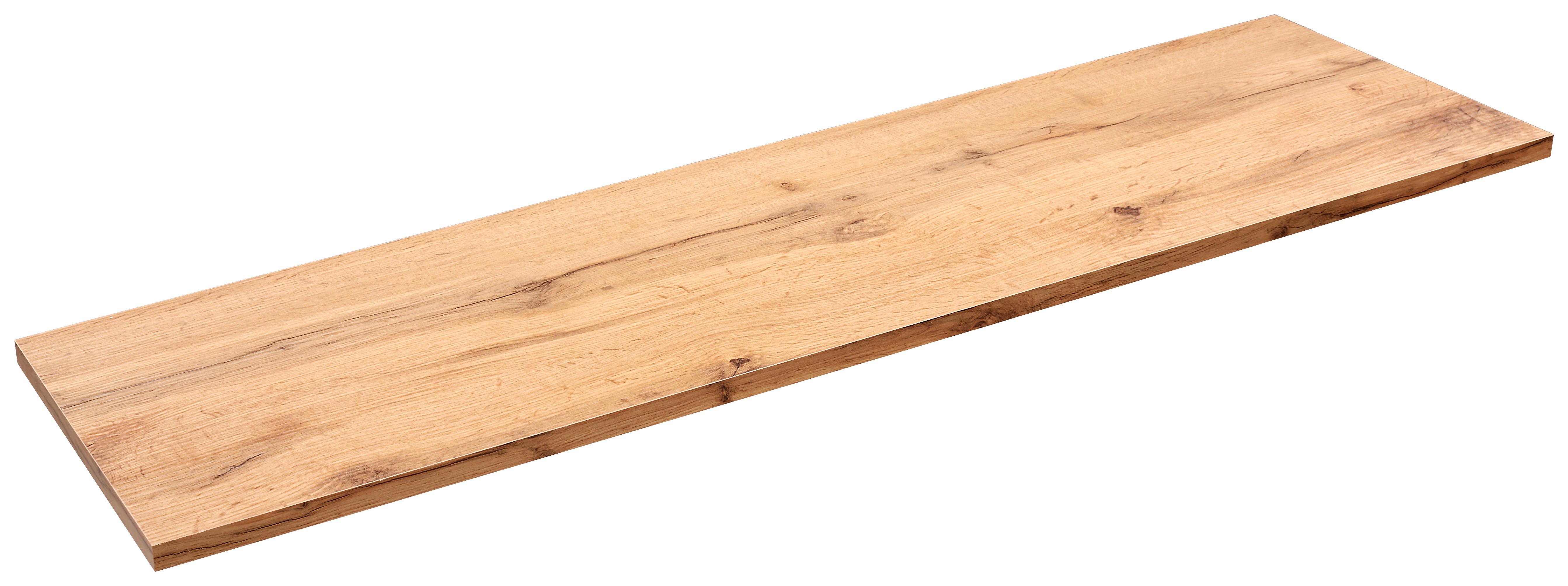 Wandboard Skate B:120cm, Wotan Eiche Dekor - Eichefarben, MODERN, Holzwerkstoff (120/1,8/30cm)