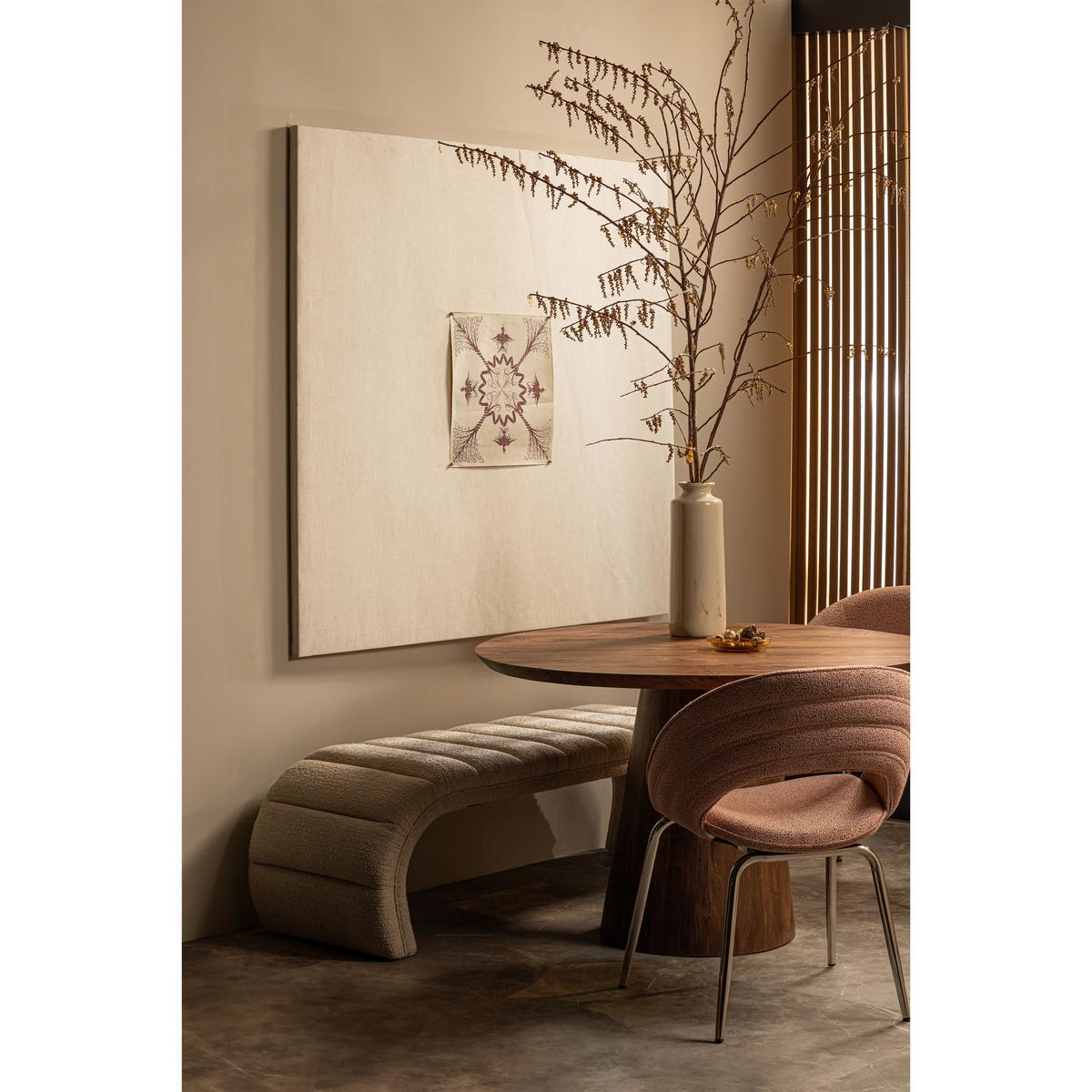 Esstisch Limit Walnussfarben L: 130 cm - Walnussfarben, Design, Holz (130/130/76cm) - Livetastic