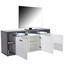 Tv Stolík Garda Garf 03 - čierna/biela, Moderný, kompozitné drevo (177,2/65/42cm) Tv Stolík Garda Garf 03 - čierna/biela, Moderný, kompozitné drevo (177,2/65/42cm)
