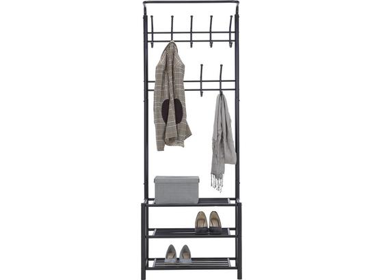 Stojan Amelia - čierna, Moderný, kov (67/185/32cm) - Mömax modern living Stojan Amelia - čierna, Moderný, kov (67/185/32cm) - Mömax modern living