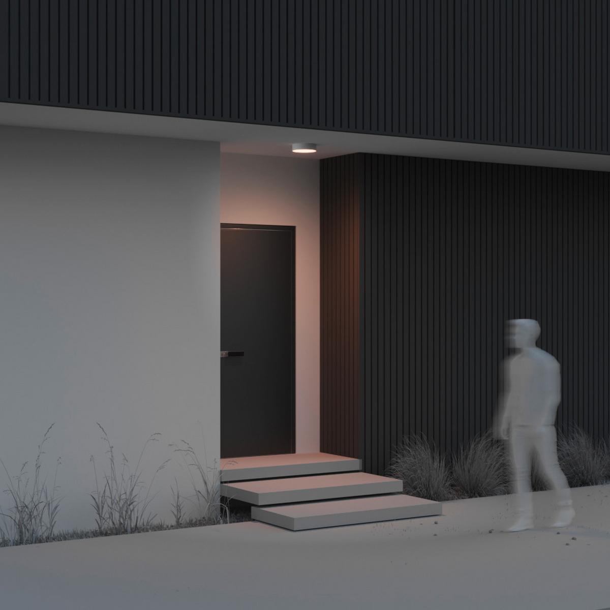 Außendeckenleuchte Zon Ip - Weiß, MODERN, Kunststoff/Metall (22/5,8cm) - MAYTONI