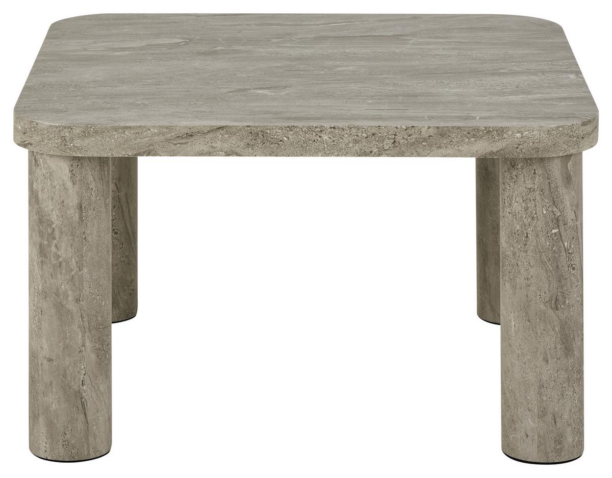 KONFERENČNÝ STOLÍK SOLANO - sivá, Design, kompozitné drevo (60/60/36cm) - MID.YOU