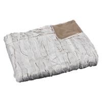Kuscheldecke Bilbao Braun 140x200 Cm Double Face - Braun, ROMANTIK / LANDHAUS, Textil (140/200cm) - James Wood