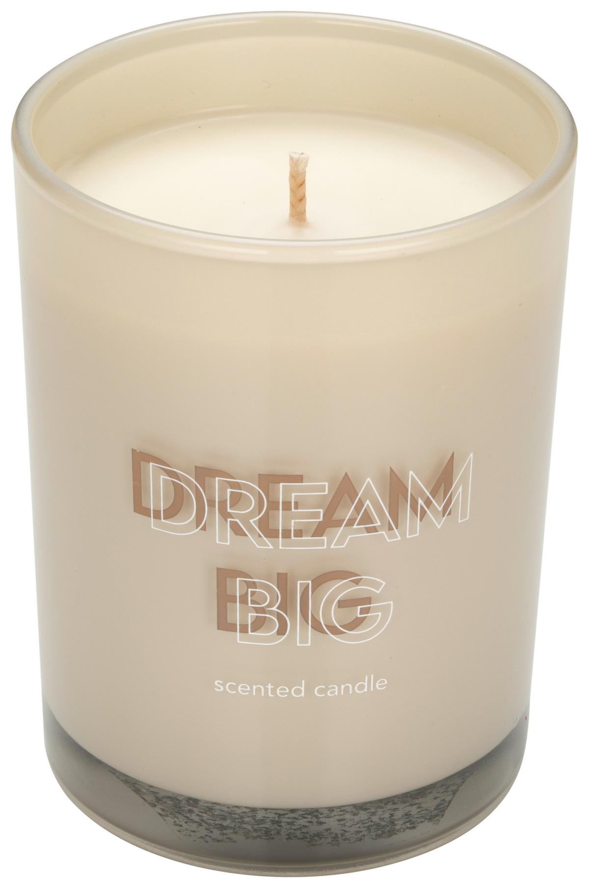 Svíčka ve skle Libella, ca. 50 hodin - šedá/pink, Moderní, sklo (8/10,6cm) - Modern Living