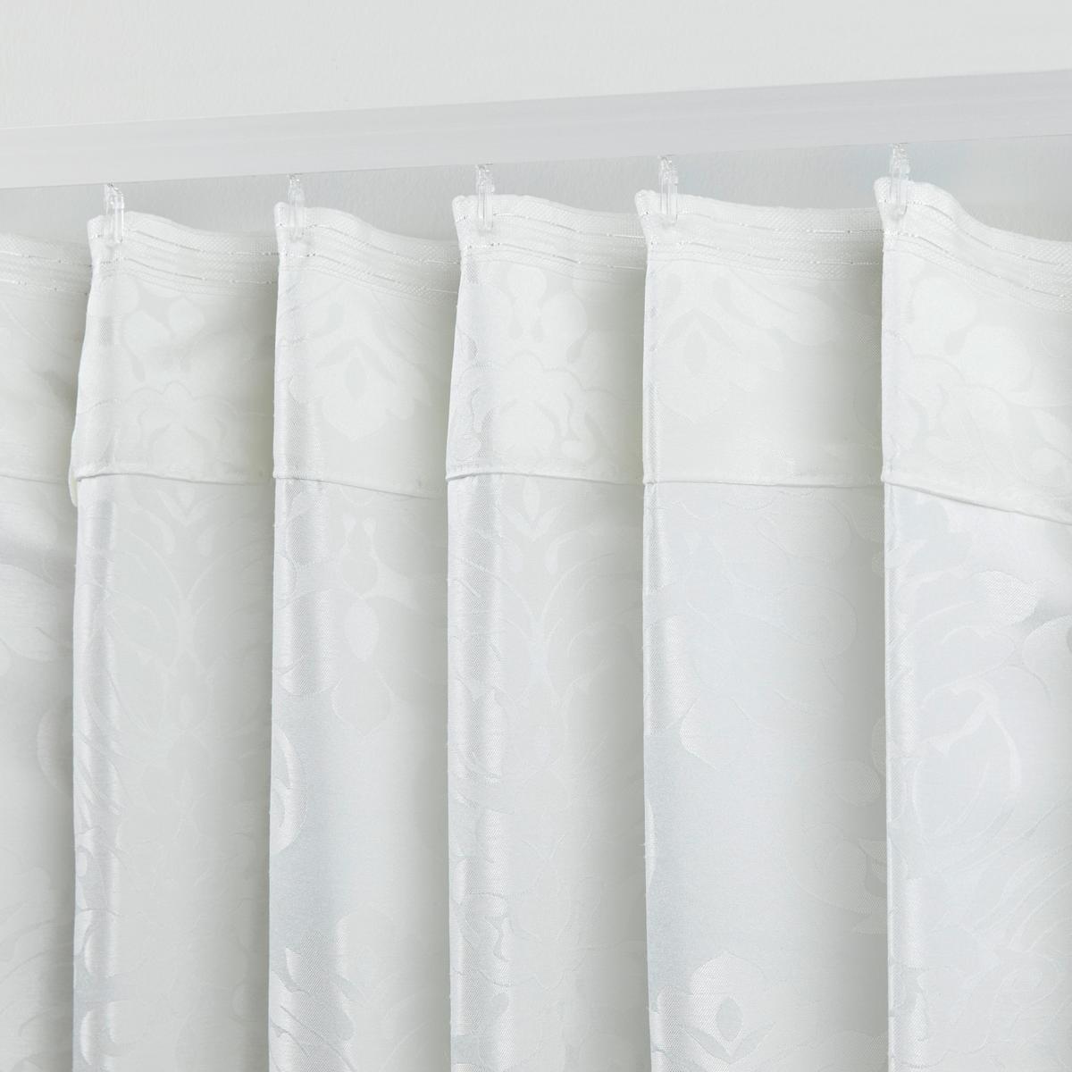 Hotový závěs Charles, 140/245 cm, bílá - bílá, Lifestyle, textil (140/245cm) - Modern Living