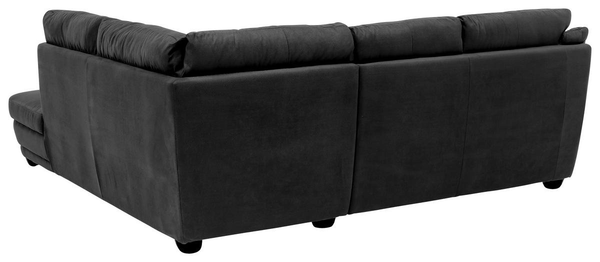 Ecksofa Nebolo Anthrazit S. 245x225cm - Anthrazit, Design, Textil (245/225cm) - Livetastic