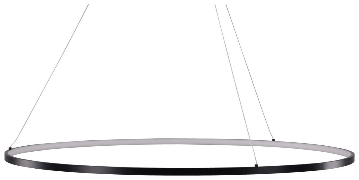 Hängeleuchte Rödäng X Josefin Lustig - Schwarz, Basics, Metall (100/6/100cm) - P & B