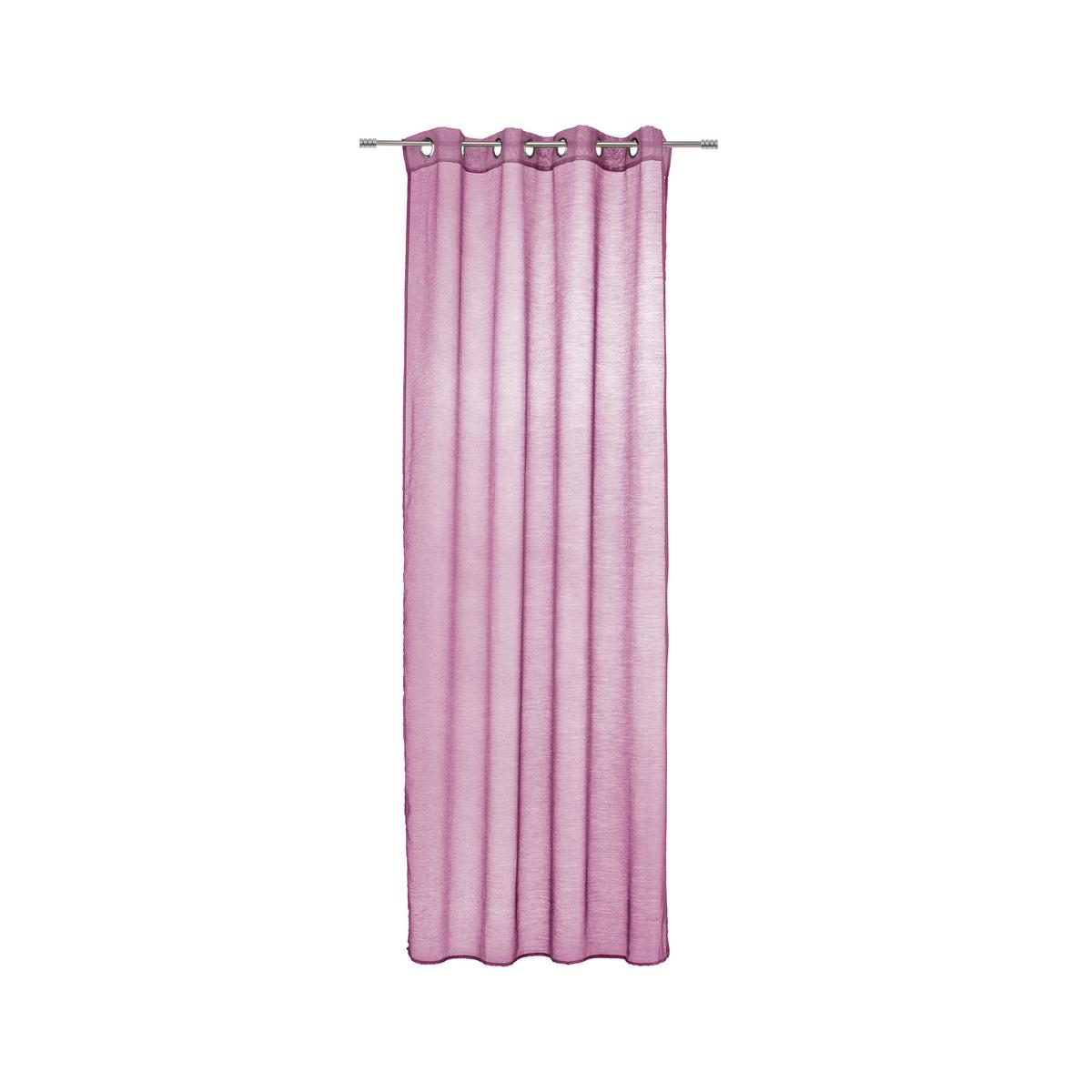 ZÁVĚS S OČKY DOLLY, 140/245 cm - šedá/antracitová, textil (140/245cm) - Modern Living