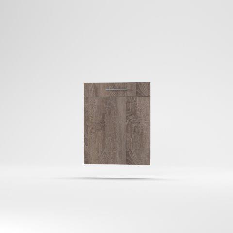 Mosogatógép Panel Corina 2 - bézs/tölgyfa, Modern (59,4/71,7/2cm)