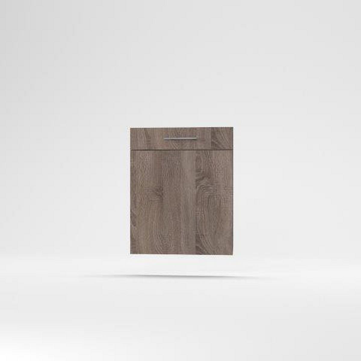 Mosogatógép Panel Corina 2 - bézs/tölgyfa, Modern (59,4/71,7/2cm)