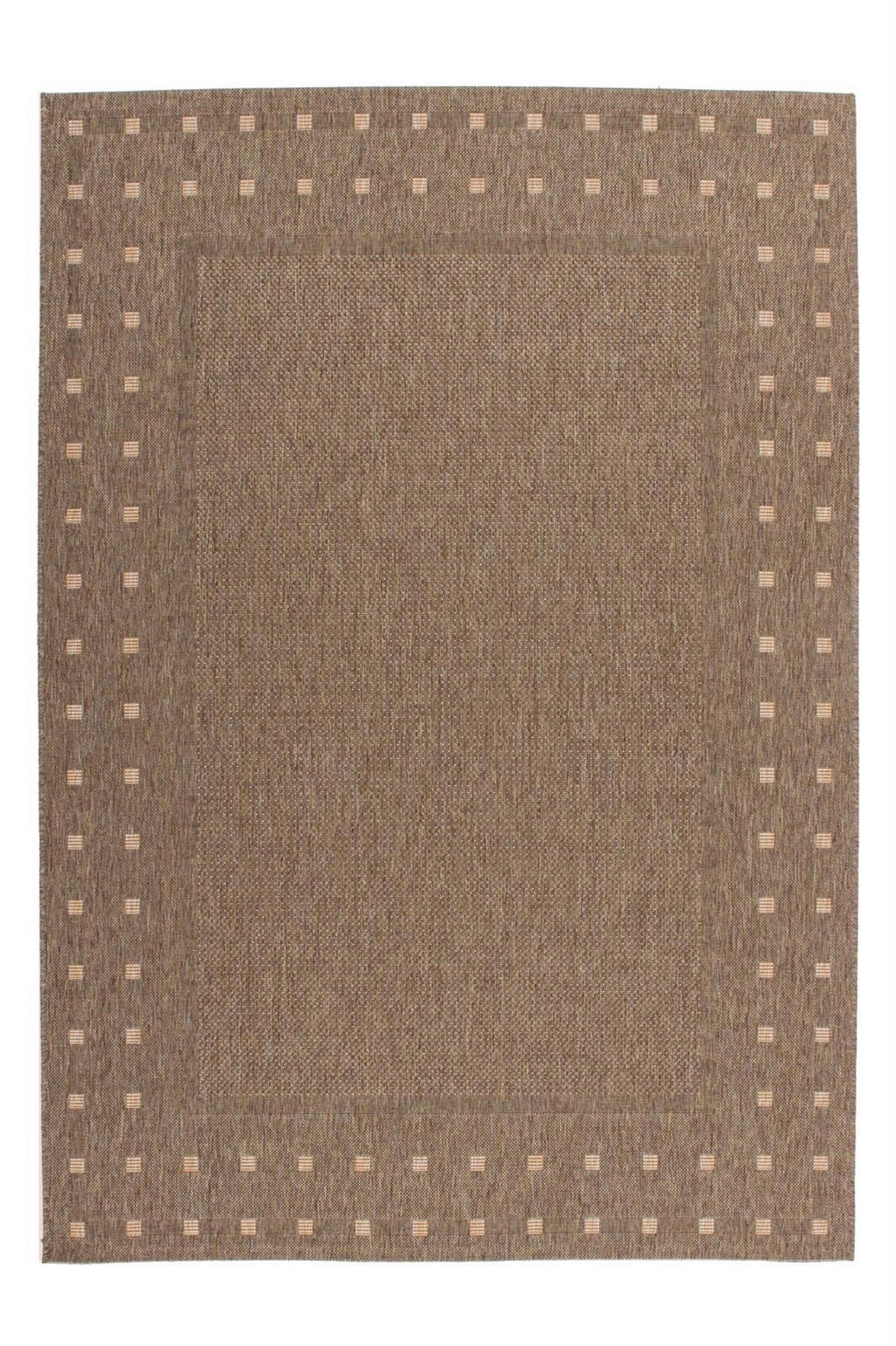 Teppich Sweden Halmstad Kaffee Multicolor, 60x110 Cm - Cappuccino, KONVENTIONELL, Textil (60/110cm)