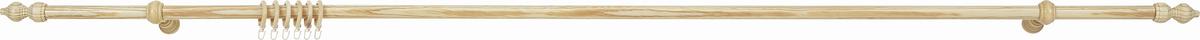 Rundstangengarnitur Benno Holz/Kieferfarben L: 140 cm - Kieferfarben, KONVENTIONELL, Holz (140cm) - Ondega
