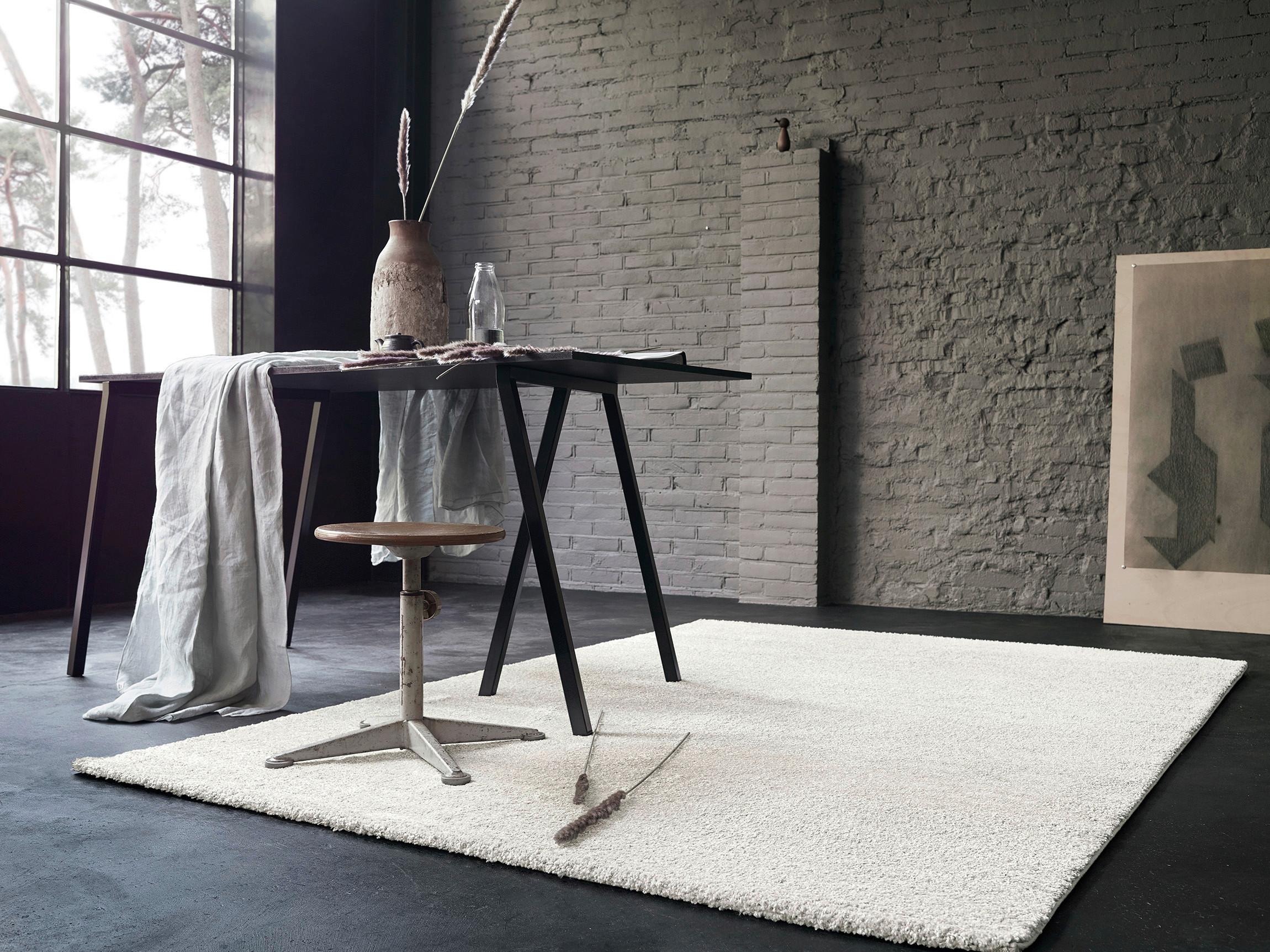 Webteppich Tilda - Weiß, Design, Textil (160/225cm) - WECON HOME BASIC