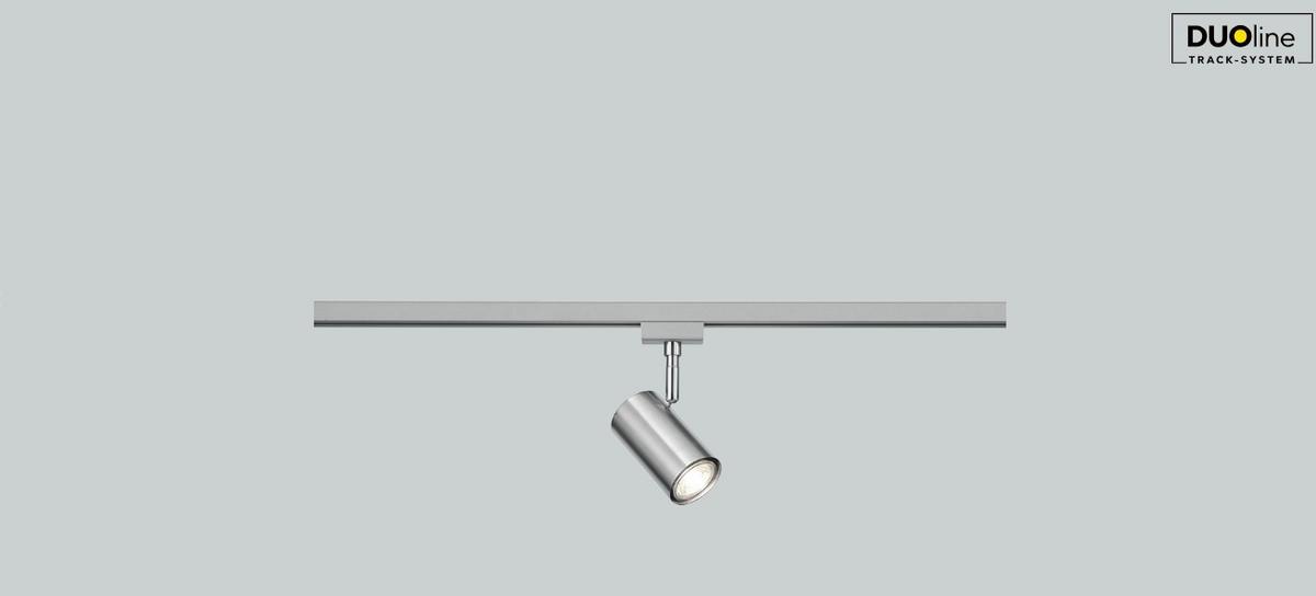 Schienensystem Duoline Strahler 78240107 Marley - Nickelfarben, Basics, Metall (6/17cm) - Trio Leuchten