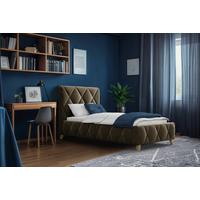 Polsterbett Trivio 90x200 cm Schlammfarbe - Schlammfarben, MODERN, Holz/Holzwerkstoff (90/200cm) - MID.YOU