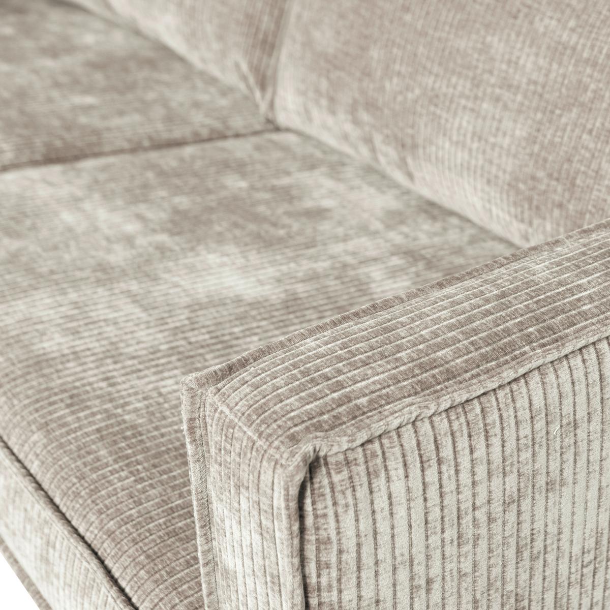 2,5-SITZER Rodeo Sandfarben B: 190cm - Sandfarben, MODERN, Textil (190/85/86cm) - Livetastic