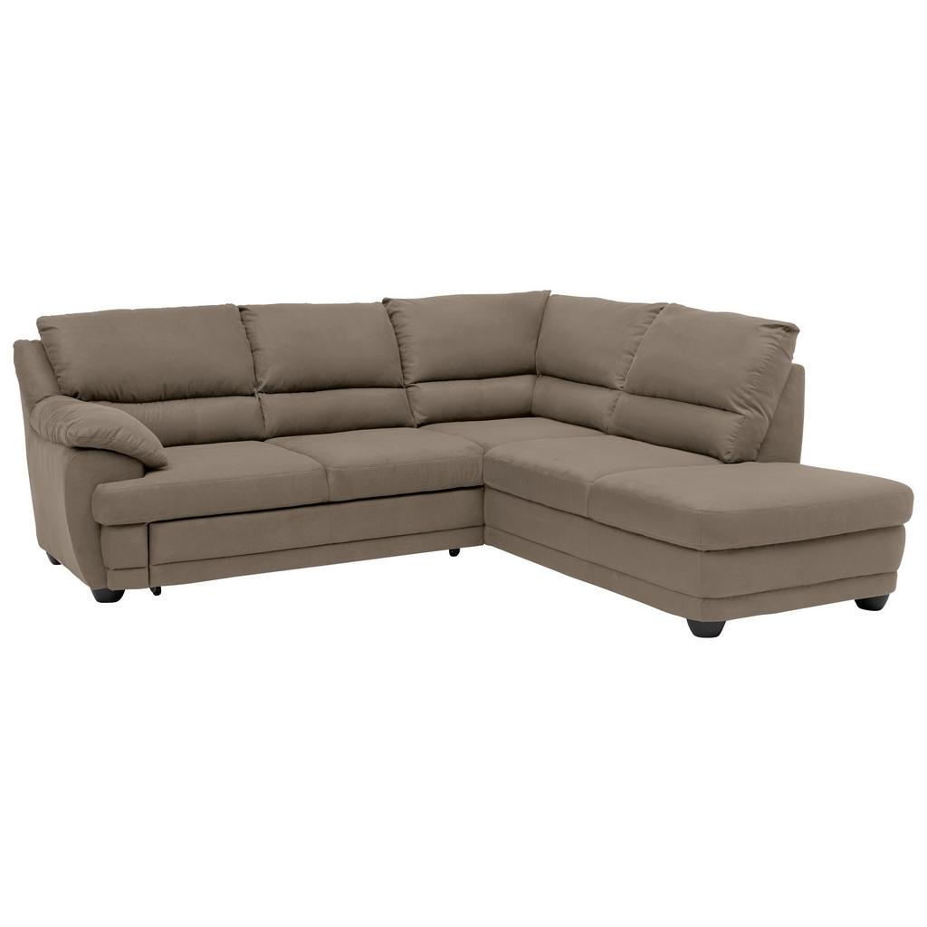 Ecksofa mit Schlaffunktion Nebolo Grau 246x225 cm