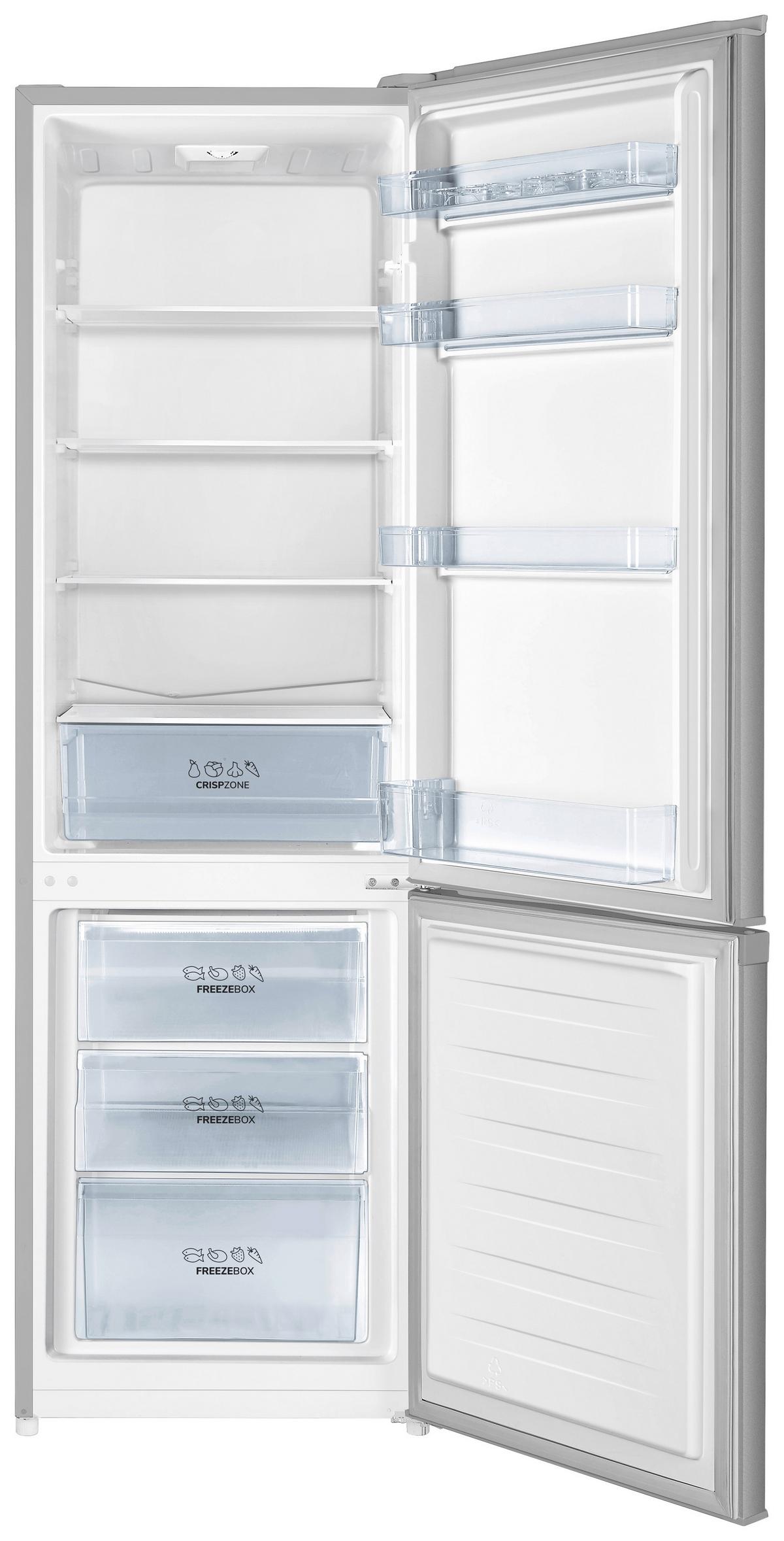 Kühl-Gefrierkombination Rk4182Ps4 Grau 198+71 L - Grau, Basics, Metall (55/180/55,7cm) - Gorenje