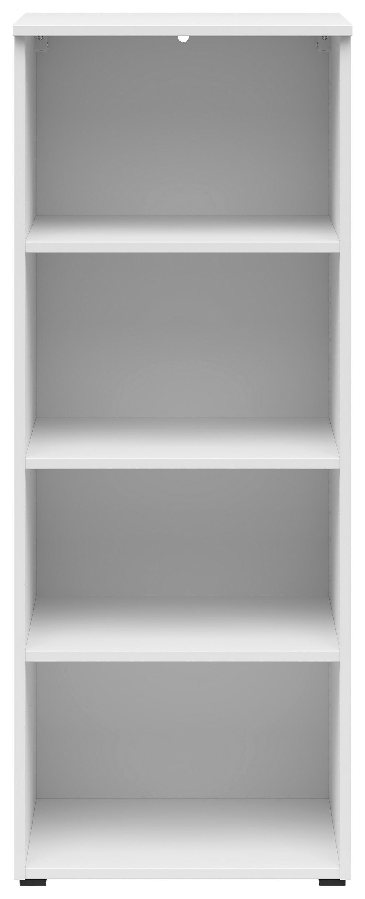 Regál MULTISTAURAUM š: 45 cm - bílá/antracitová, Moderní, kompozitní dřevo/plast (45/115/40cm)