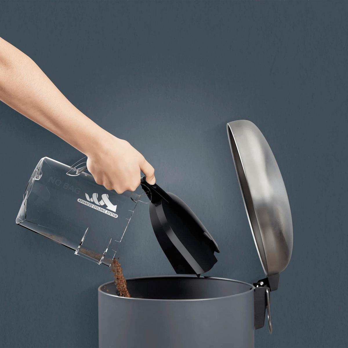 Bodenstaubsauger 750w, 1,5 Liter - Schwarz, Basics, Kunststoff (40,9/27,6/29cm) - Rowenta