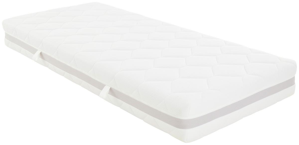 Viscomatratze Femina Nova H3, Lf: 140x200 cm - Weiß, Textil (140/200cm) - Primatex Deluxe