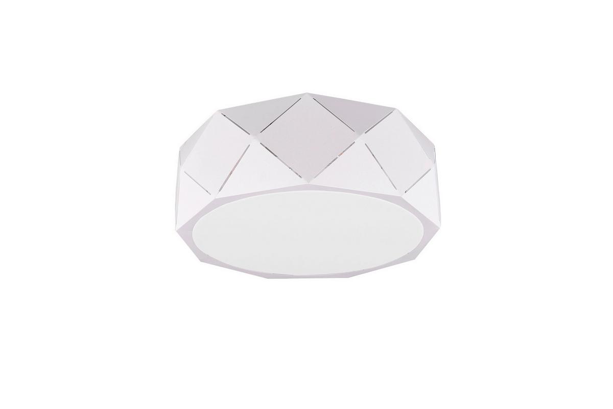 Deckenleuchte 603500331 Zandor - Weiß, KONVENTIONELL, Kunststoff/Metall (40/15cm) - Trio Leuchten