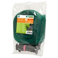 Laubschutznetz 4x3 M Grün Mit 10 Netzhalter - Grün, Basics (400/300cm)