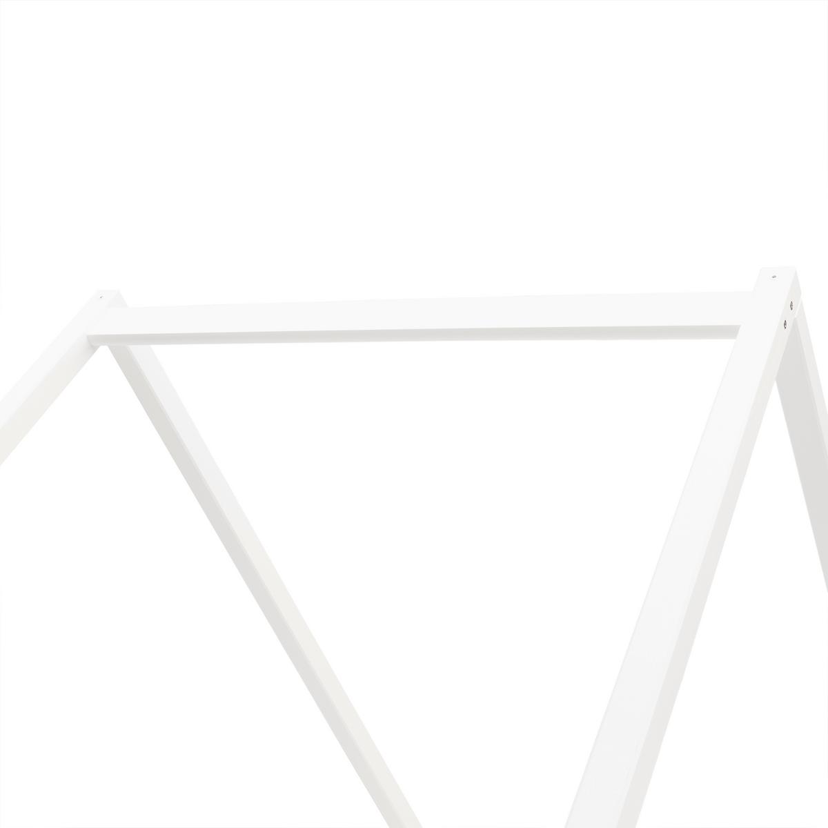 Poschodová posteľ SWEET 90x200 cm, borovica, biela - biela/farba brezy, Lifestyle, drevo (97/224/208cm) - Mömax