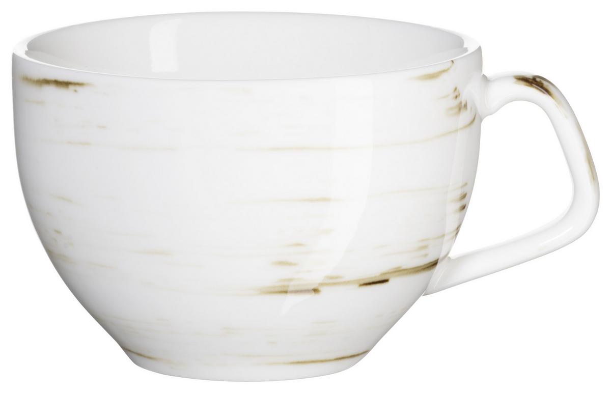 Kaffeeservice Derby Blau Grau Weiß Beige - Blau/Beige, Basics, Keramik (40/30/20cm) - Mäser