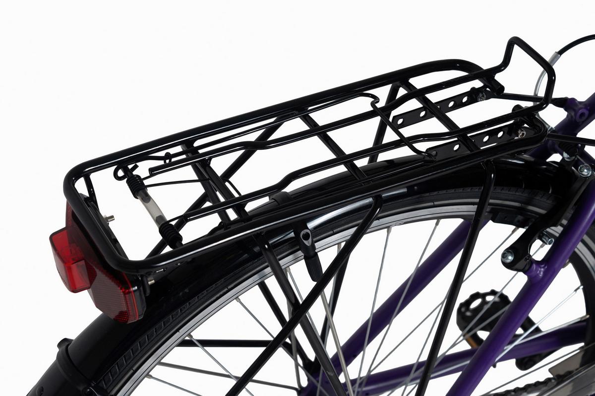 Trekkingrad lila - Lila, Basics, Metall (25cm)