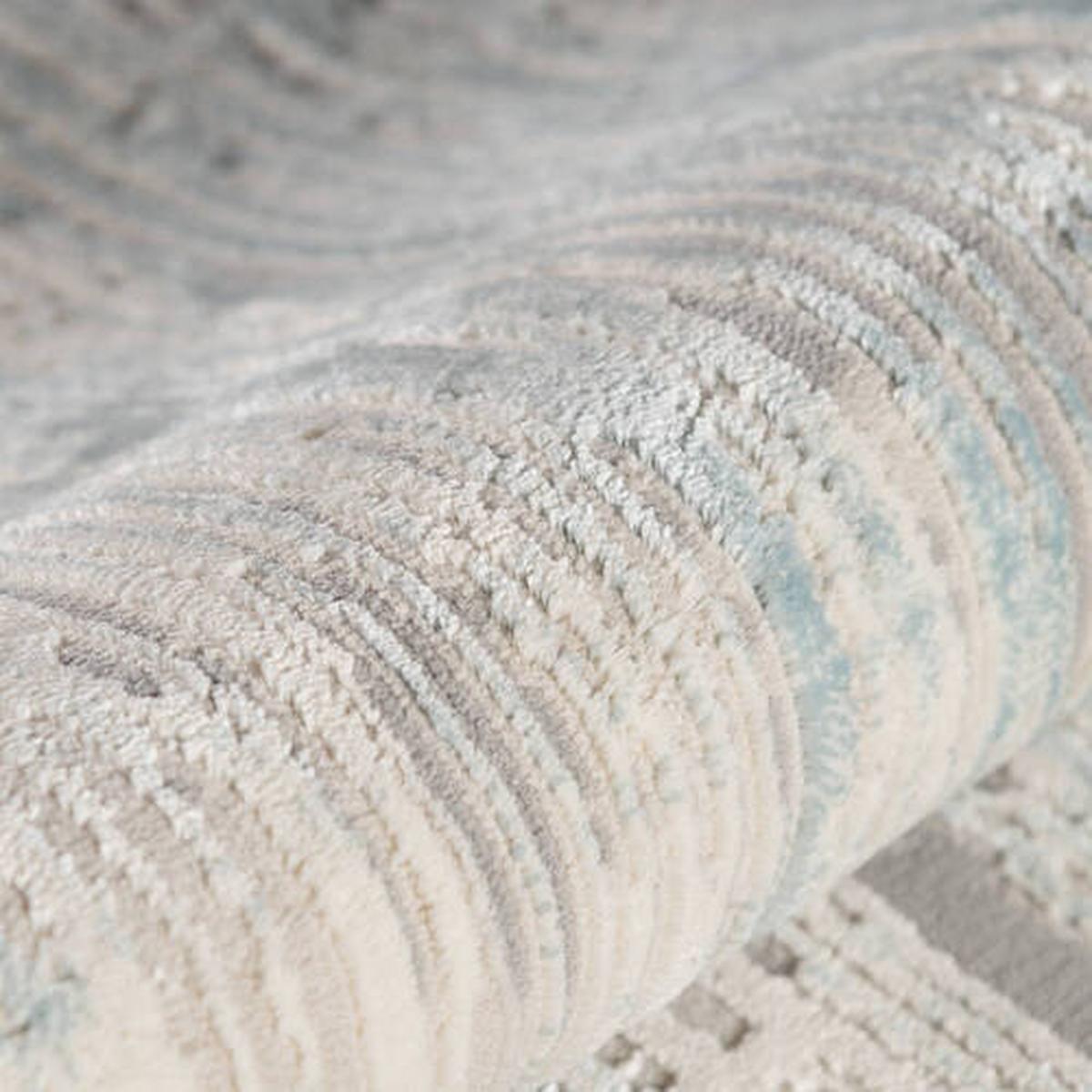 Webteppich Amatis 6610 Blue - Blau, Basics, Textil (120/170cm)