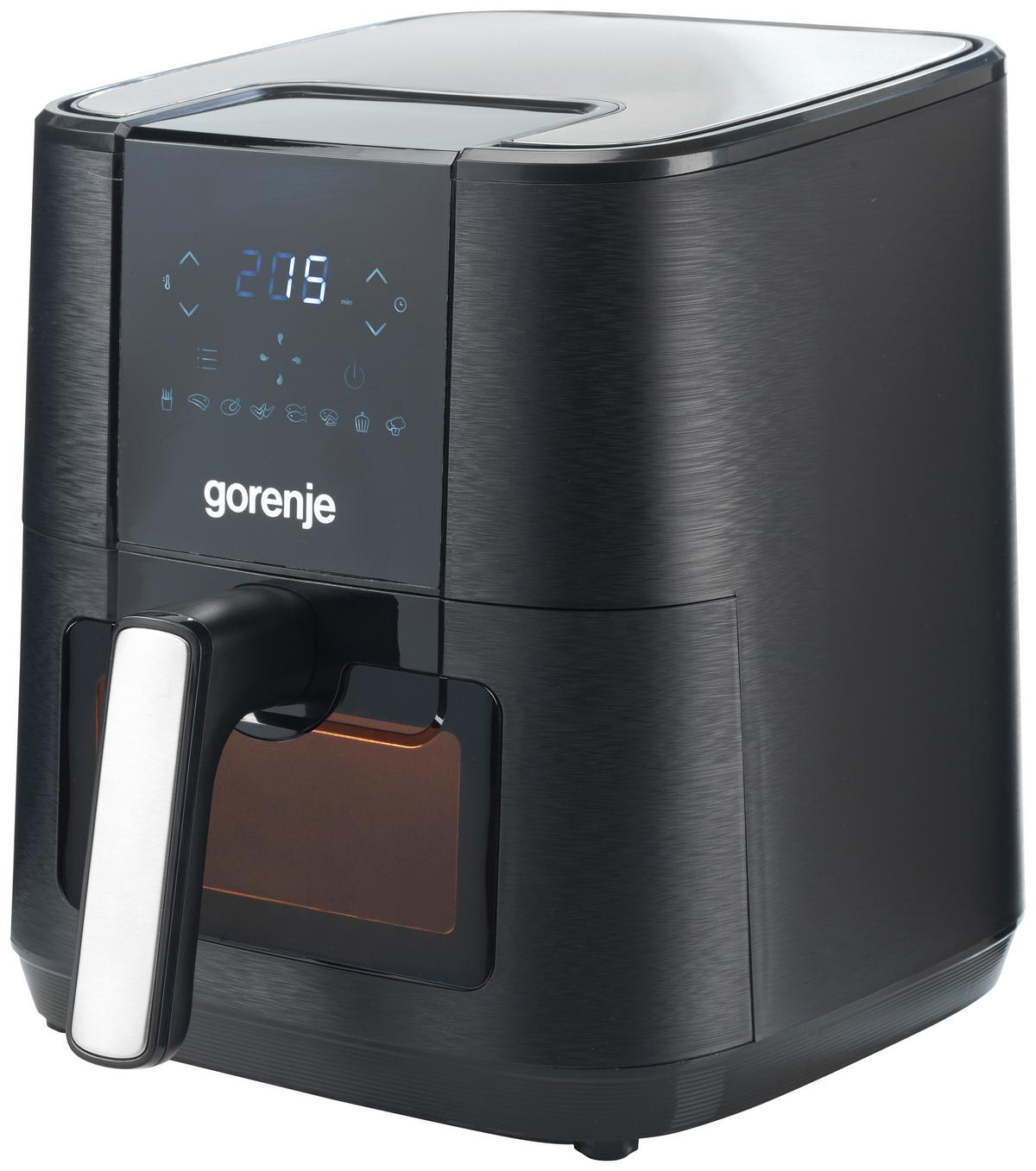 Heißluftfritteuse Af1350dwb - Schwarz, Basics, Kunststoff (28/35,3/32,1cm) - Gorenje