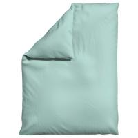 BETTDECKENBEZUG KNITTED JERSEY - Türkis, Basics, Textil (155/220cm) - Schlafgut