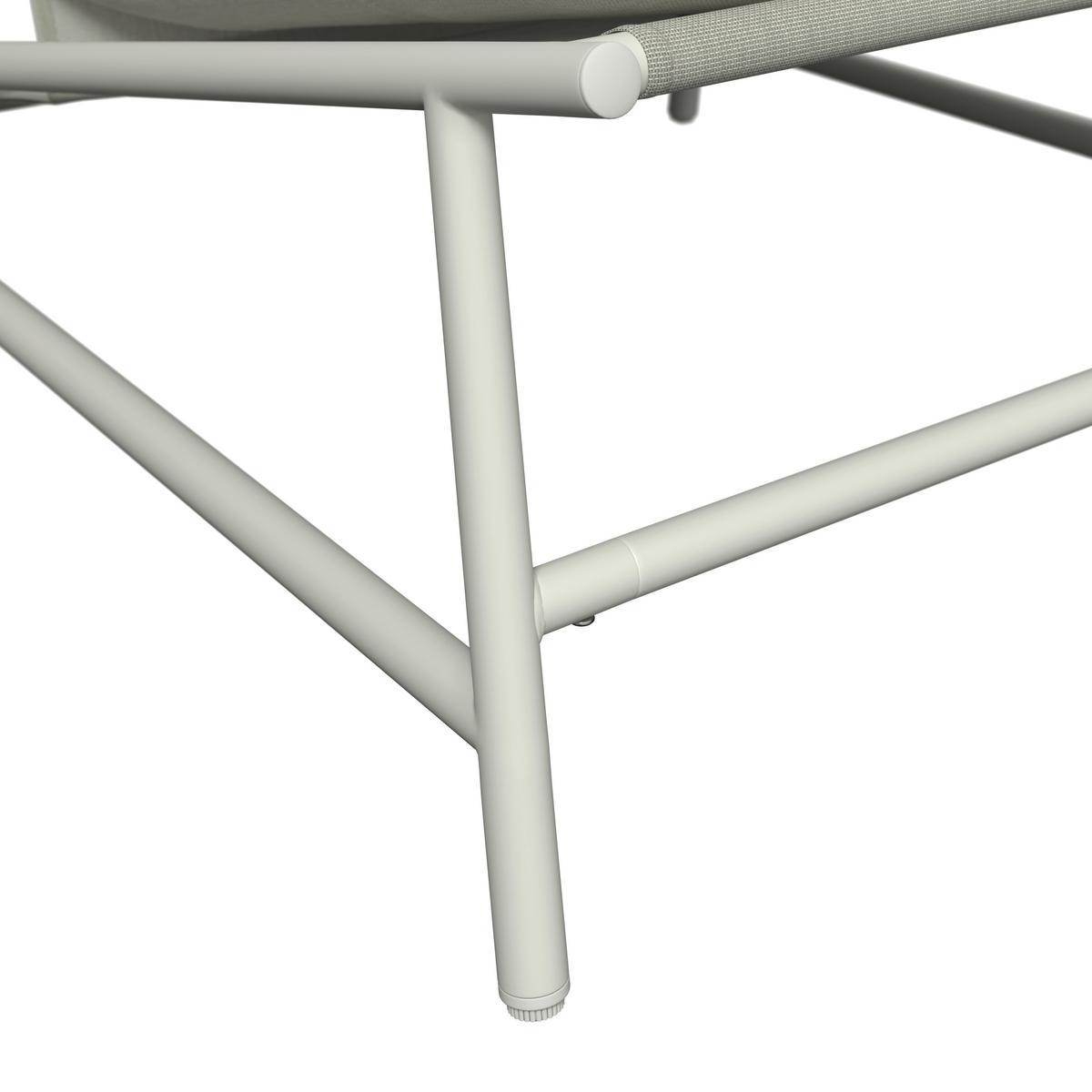 Loungesessel Malis - Beige, MODERN, Textil/Metall (70/76/87cm) - Beldano