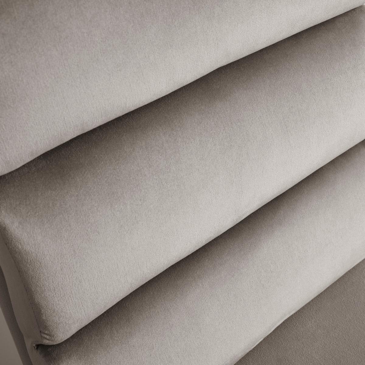 Otoční židle KATRIN taupe - přírodní barvy/šedohnědá, Moderní, dřevo/textil (45/88/62cm) - PBJ