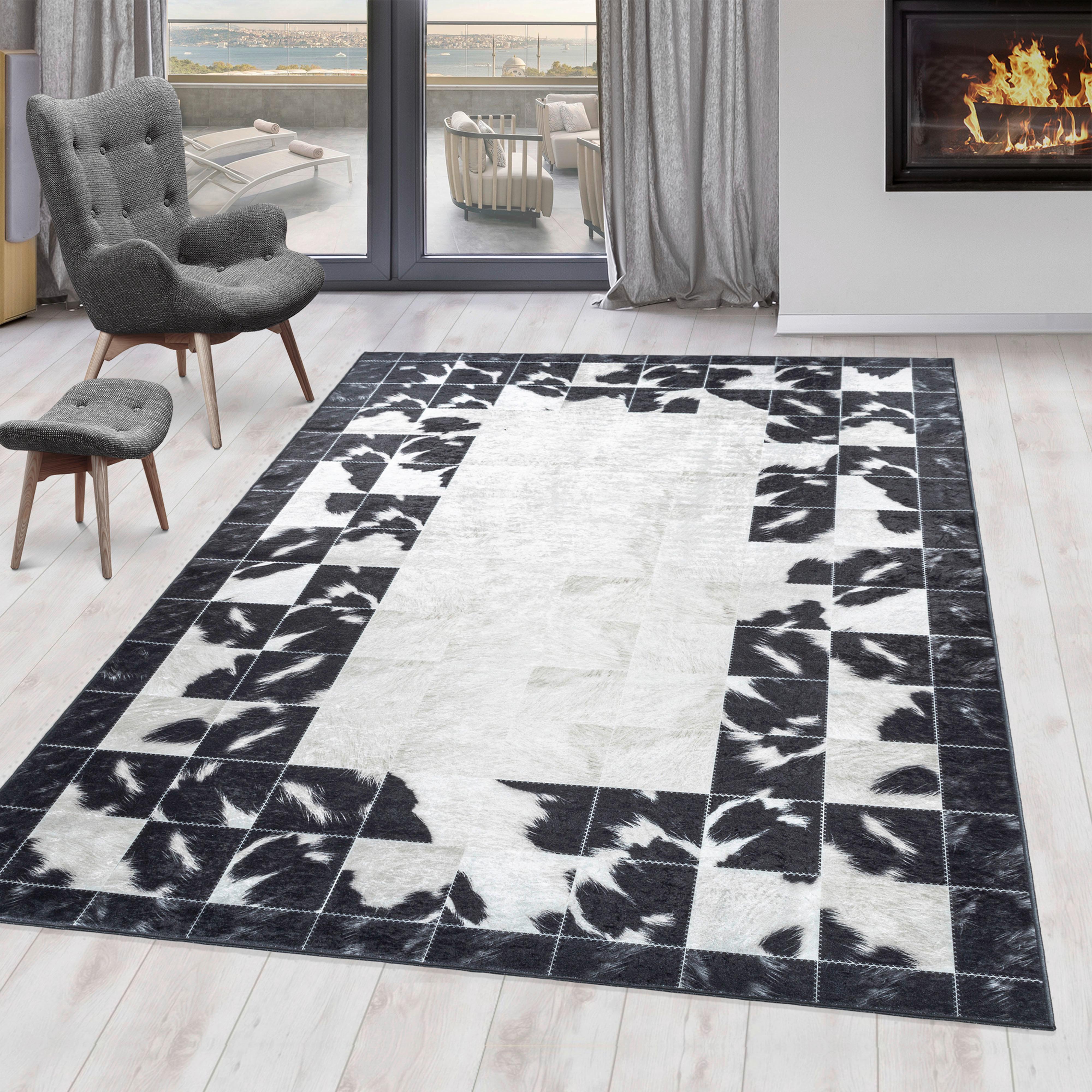 Läufer Fiesta - Creme/Schwarz, Design, Textil (80/250cm) - Novel