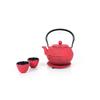 Teekannenset Ew-Ge-1705r - Rot, Basics, Metall (1100ml) - Echtwerk