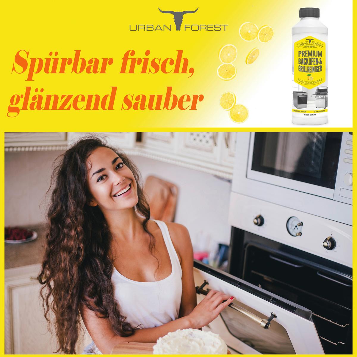 Reinigungsset Backofen & Grillreiniger - Basics (500ml) - Urban Forest