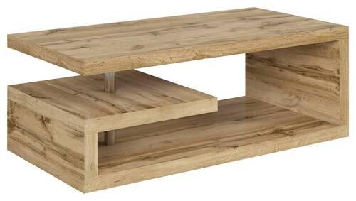 Couchtisch Glimp Coffee Table - Eiche Wotan, Design, Holzwerkstoff (120/60/45cm)