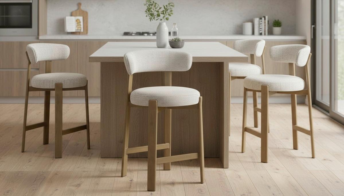 Barhocker Bilbao Braun B: 52 cm - Walnussfarben/Braun, MODERN, Textil/Metall (52/90,5/53,5cm) - Livetastic