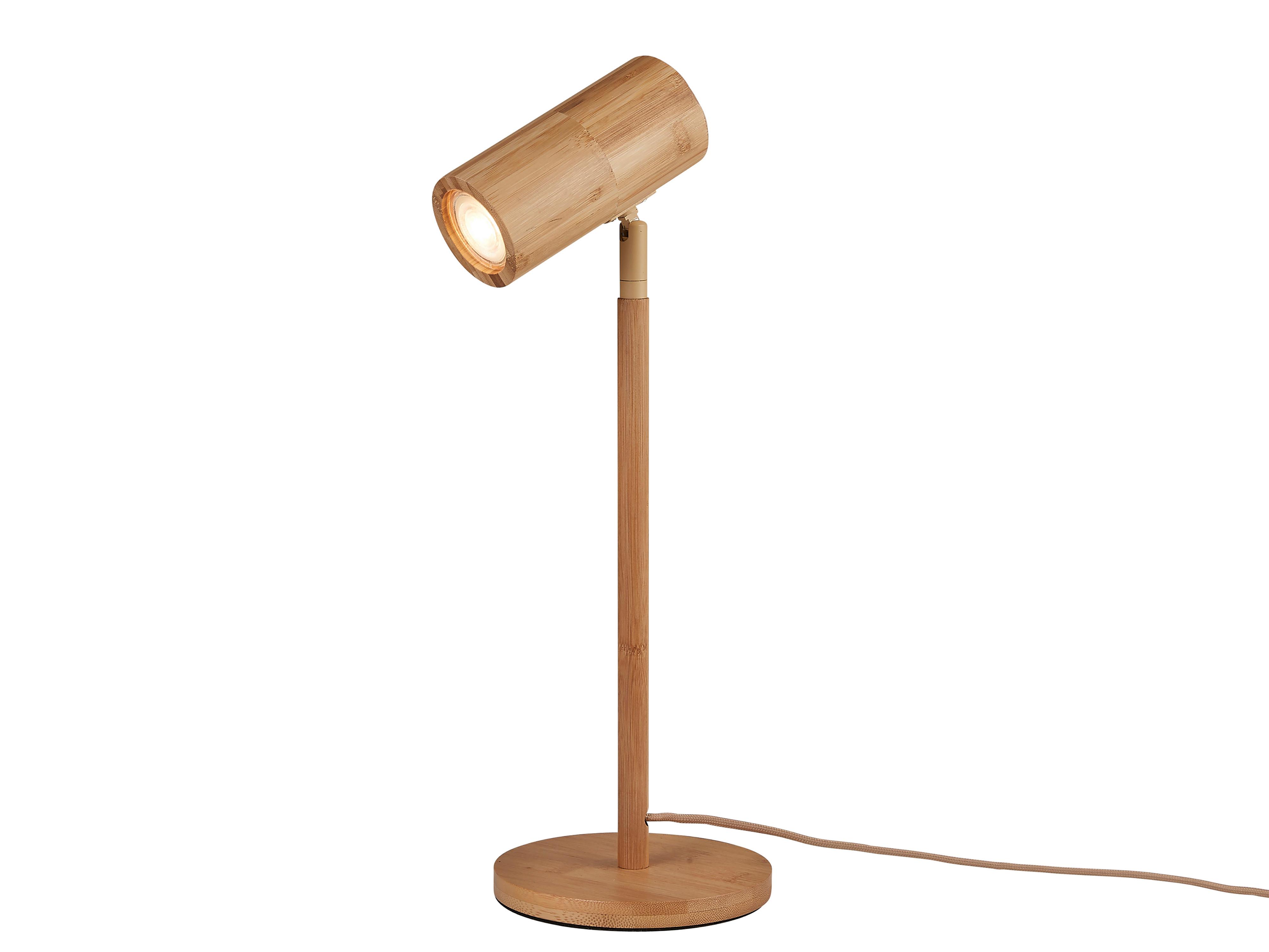 Tischleuchte Java - Naturfarben, Basics, Naturmaterialien (15,5/15,5/47cm) - Good & Mojo