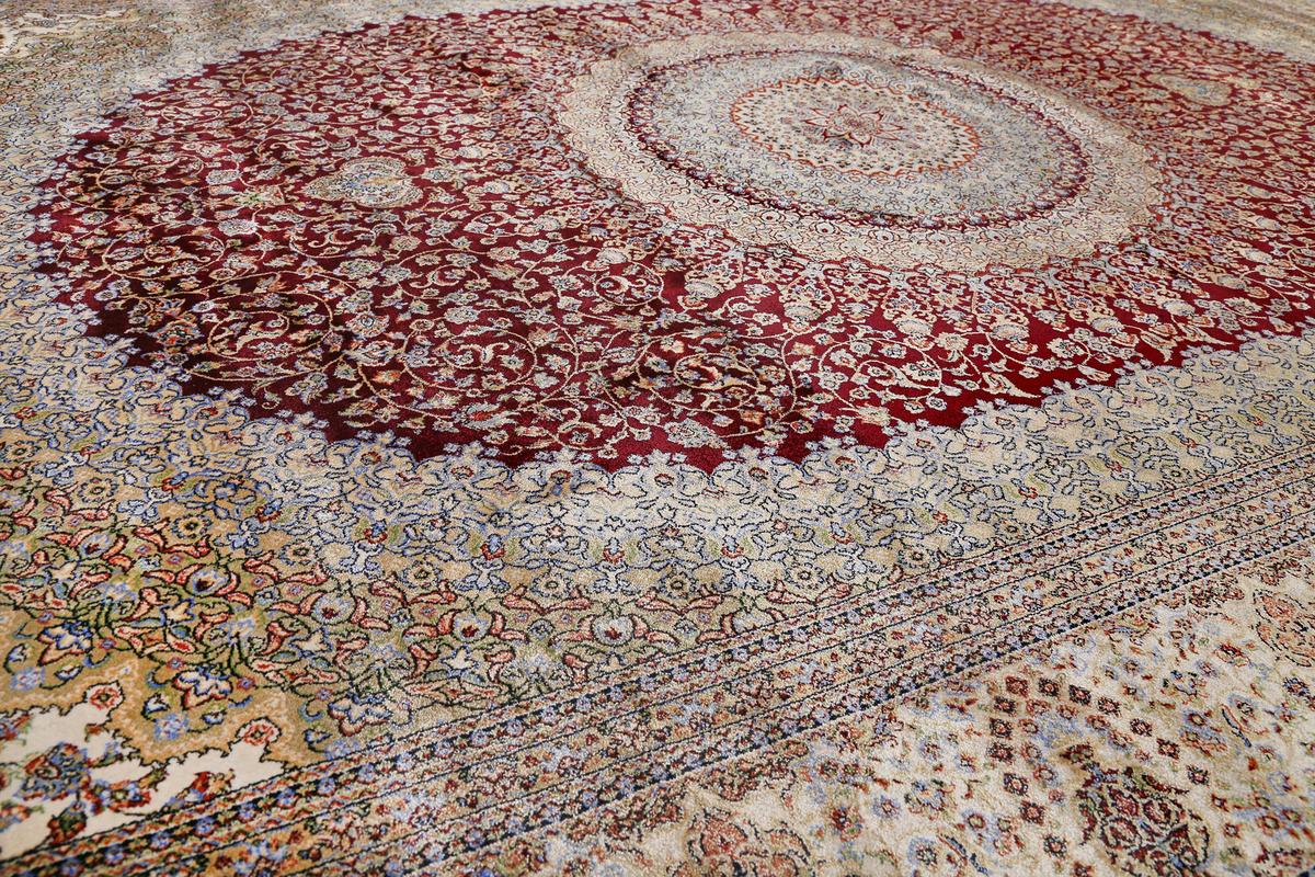 Webteppich Täbriz Rot 250x340 Cm - Rot, LIFESTYLE, Textil (250/340cm) - WECON HOME