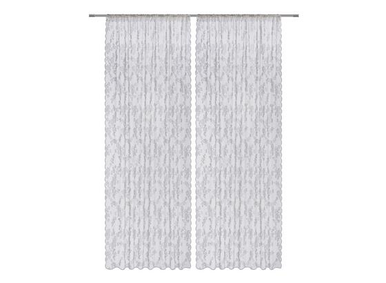 Závěs Babette 2 Ks. - bílá, Romantický / Rustikální, textil (140/245cm) - Mömax modern living Závěs Babette 2 Ks. - bílá, Romantický / Rustikální, textil (140/245cm) - Mömax modern living