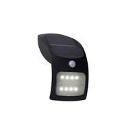 Solarleuchte 67420bk-Pir Solar Led - Creme/Schwarz, Basics, Kunststoff (11,6/20/20cm)