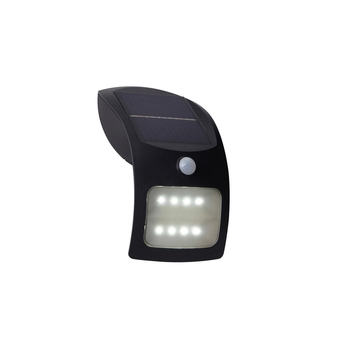 Solarleuchte 67420bk-Pir Solar Led - Creme/Schwarz, Basics, Kunststoff (11,6/20/20cm)