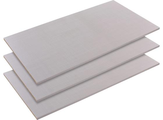 Sada Vkladacích Políc Add On F/advantage, 3er Set - sivá, Moderný, drevený materiál/drevo (96/2/50cm) - Ombra Sada Vkladacích Políc Add On F/advantage, 3er Set - sivá, Moderný, drevený materiál/drevo (96/2/50cm) - Ombra