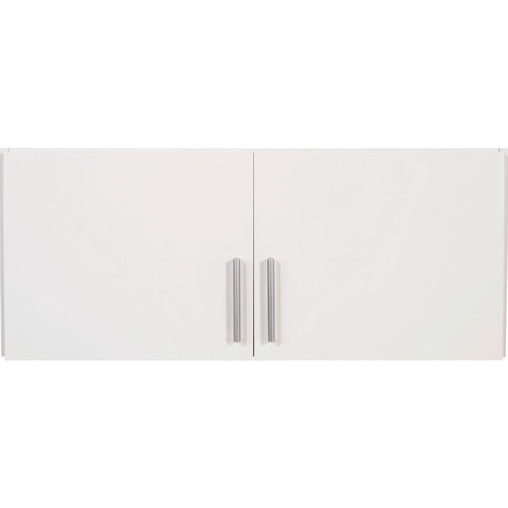 Aufsatzschrank 91cm Celle Alpinweiß, Weiß Hochglanz