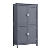 Midischrank Bathroom Cabinet - Grau, MODERN, Holzwerkstoff (60/110/30cm) - MID.YOU